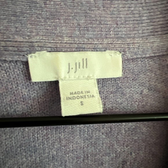 J. Jill Purple Cardigan Sweater - Picture 4 of 7
